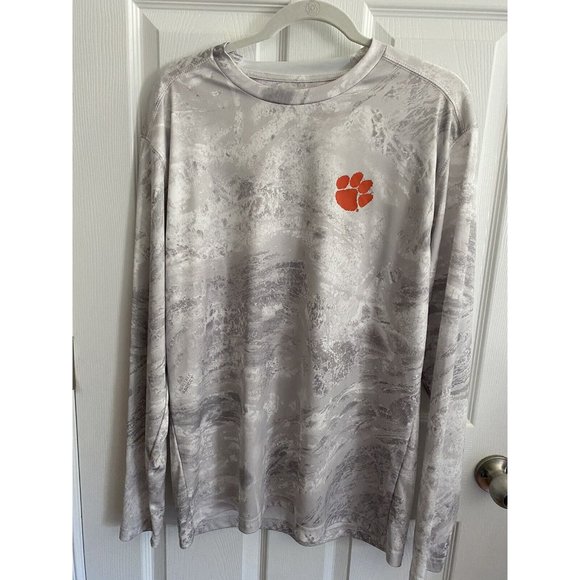 Clemson Tigers Realtree Long Sleeve Polyester Shirt Men's Large - Picture 1 of 8